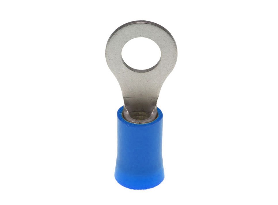 Blue Ring Terminals 1.042.63mm² 6mm stud size