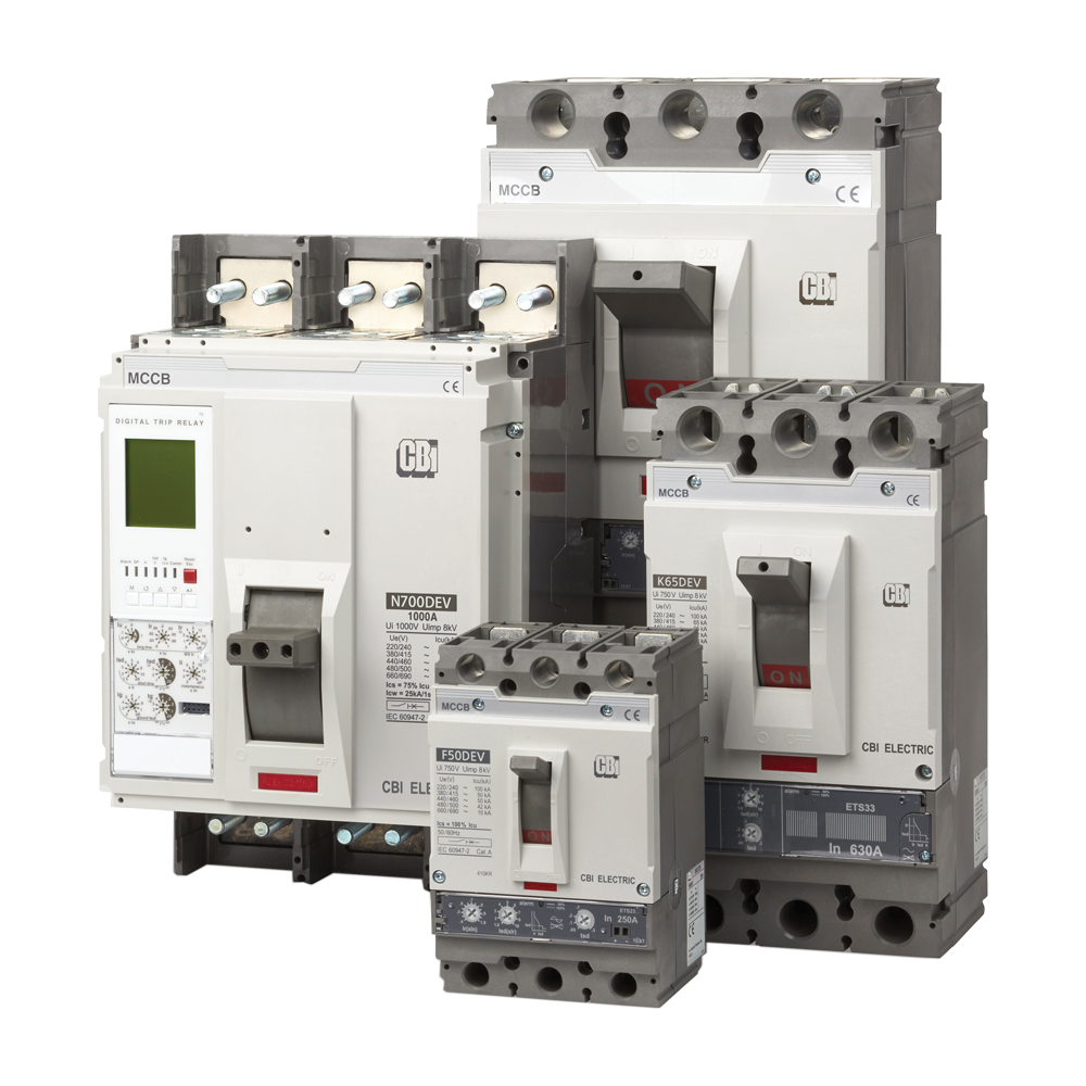 AC Moulded Case Circuit Breakers (MCCBs)
