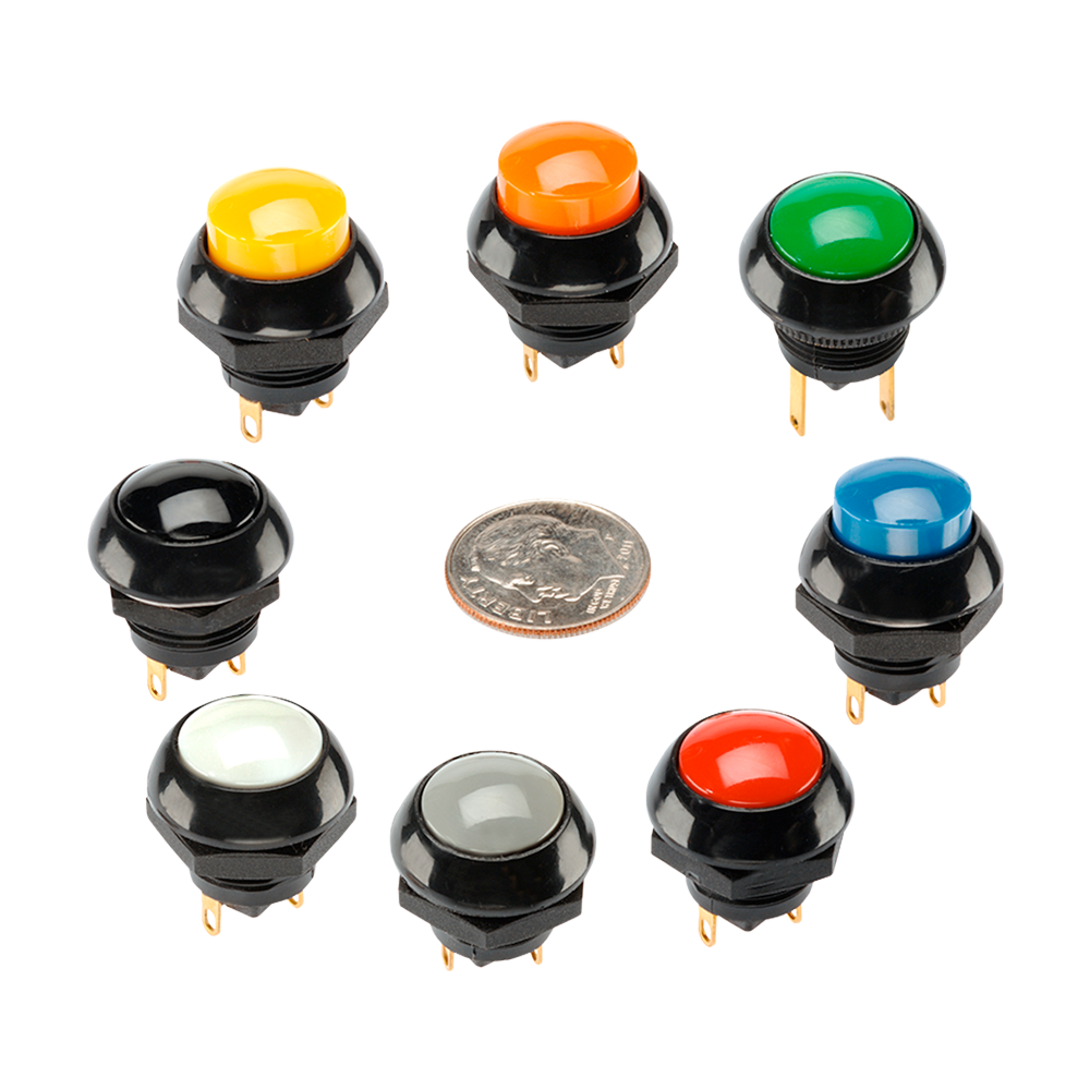 Compact Snap Action panel mount switches, for wet and dusty environments