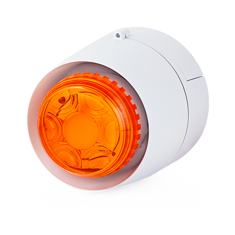 Beacon and siren combination unit