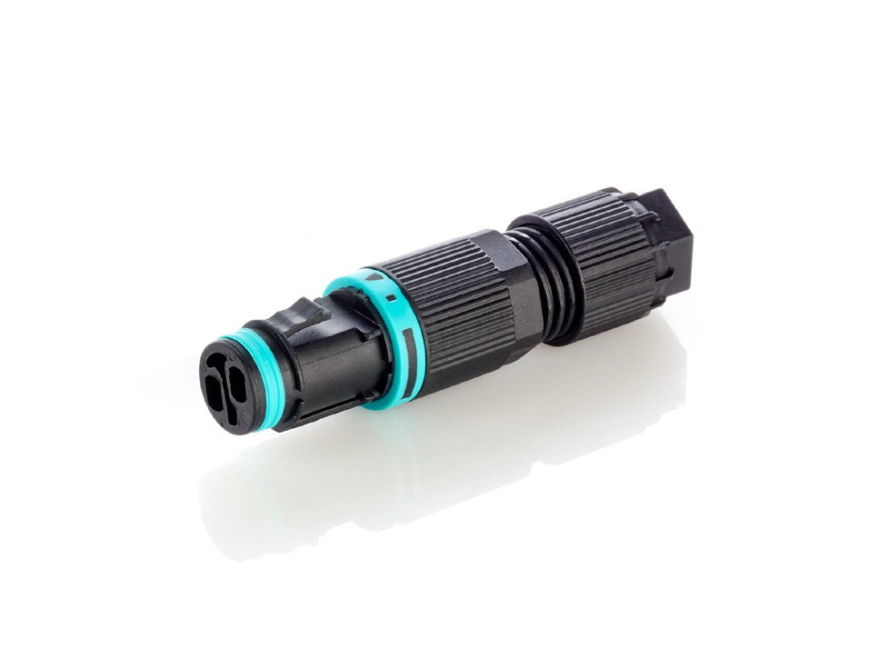 2 Pole Inline socket 10A 400V