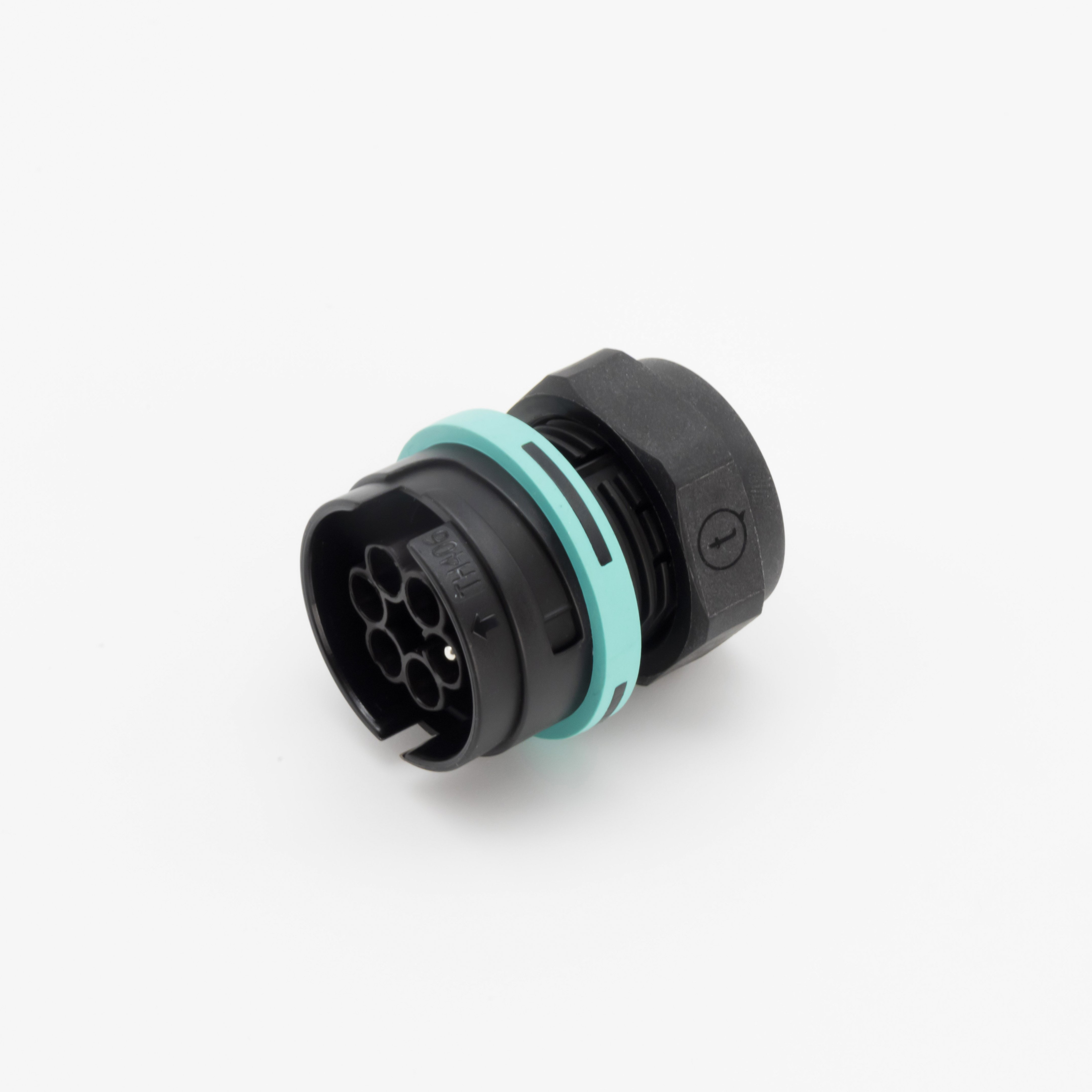 6 pole panel plug 17.5A 400V